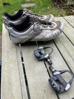 Lake fietsschoen 44 incl pedalen shimano spd sl, Fietsen en Brommers, Fietsaccessoires | Fietskleding, Gebruikt, Schoenen, Ophalen of Verzenden