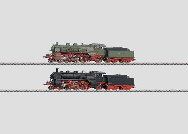 Marklin H0 37187 Set met 2 stoomlocomotieven S 3/6 K.Bay.Sts, Hobby en Vrije tijd, Modeltreinen | H0, Nieuw, Locomotief, Wisselstroom