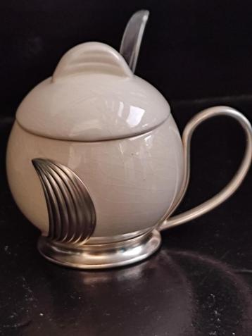 WMF art deco mosterdpotje beschikbaar voor biedingen