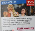 Korting Body Worlds., Tickets en Kaartjes, Kortingsbon, Overige typen, Drie personen of meer