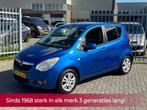 Opel Agila 1.0 Edition! NL AUTO NAP 1e EIGENAAR DEALER OH! A, Euro 5, Stof, Gebruikt, Zwart