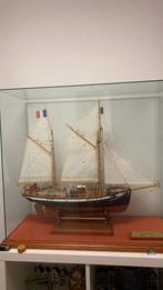 Model schip zeilschip la curieuse, Hobby en Vrije tijd, Ophalen, Zo goed als nieuw