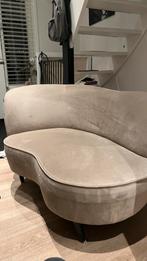 Woood sofa, chaise longue,  loungefauteuille.  Kaki / ecru, Huis en Inrichting, Banken | Sofa's en Chaises Longues, Ophalen, Zo goed als nieuw