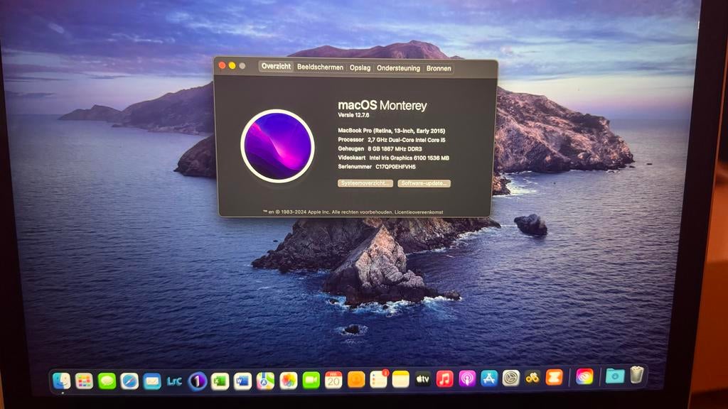 Apple MacBook Pro 13" (2015) - Goed Onderhouden, Computers en Software, Apple Macbooks, MacBook Pro, Gebruikt, 256 GB, 2 tot 3 Ghz