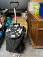 Boodschappen Trolley, Ophalen of Verzenden, Zo goed als nieuw, Zwart, 30 cm of meer