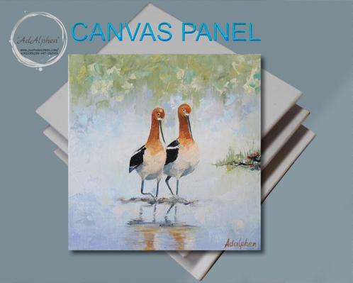 Amerikaanse Avocets, Zeevogels olieverfschilderijen, Huis en Inrichting, Woonaccessoires | Schilderijen, Tekeningen en Foto's