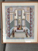 borduurwerk tempel sprookje oosters, Ophalen, Zo goed als nieuw, Handborduren, Overige typen