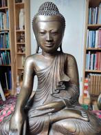 Burmese boeddha, H41 à 42 cm,  B33 cm, Huis en Inrichting, Woonaccessoires | Boeddhabeelden, Ophalen of Verzenden, Gebruikt