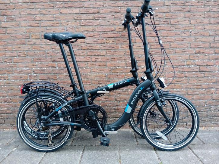 In nieuwstaat! Prachtige set Popal vouwfietsen., Fietsen en Brommers, Fietsen | Vouwfietsen, Zo goed als nieuw, 20 inch of meer