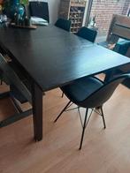 Hout eettafel, Ophalen, Gebruikt