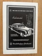 Mercedes-Benz 300d originele advertentie vintage, Ophalen of Verzenden, Gelezen, Mercedes