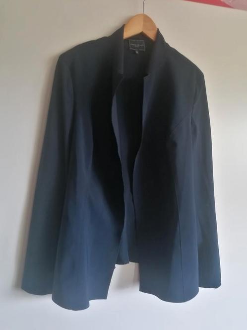 Josephine & Co mooi blauw vestje van travelstof/ maat 38, Kleding | Dames, Truien en Vesten, Zo goed als nieuw, Maat 38/40 (M)