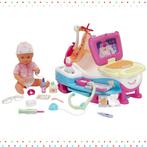 Nenuco pop met ziekenhuis / dokter / bedje / poppenbedje, Ophalen of Verzenden, Zo goed als nieuw, Babypop