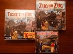 Ticket to Ride set - twee spellen, Hobby en Vrije tijd, Gezelschapsspellen | Bordspellen, Ophalen of Verzenden, Nieuw