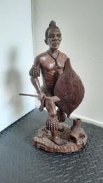 Afrikaanse houten krijger, Ophalen, Zo goed als nieuw