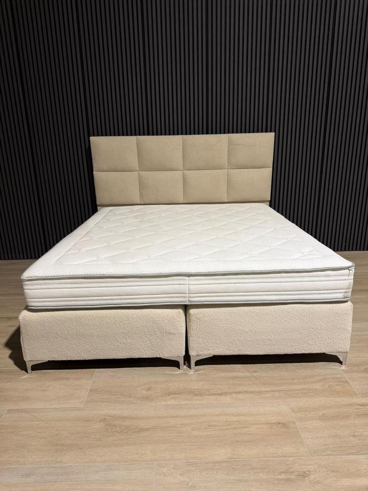 Boxspring met matras 180x200 - Comfortabel slapen!, Huis en Inrichting, Slaapkamer | Bedden, Gebruikt, Tweepersoons, 180 cm, 200 cm