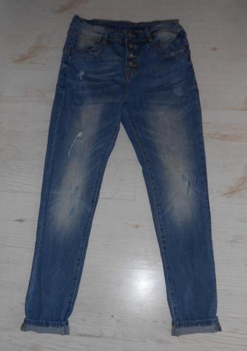 Denim spijkerbroek blauw mt 40 beschikbaar voor biedingen