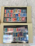 Europazegels op 2 kaartjes, ongestempeld met plakker, Ophalen of Verzenden, Overige landen