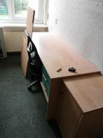Bureau met / zonder bijpassend kastje met kluis, Huis en Inrichting, Bureaus, Ophalen, Zo goed als nieuw