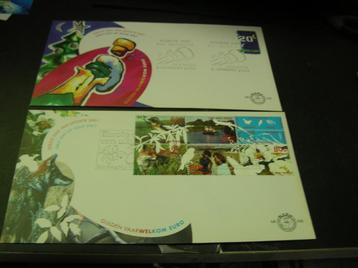 FDC Nederland 2001 onbeschreven 429 t/m447 beschikbaar voor biedingen