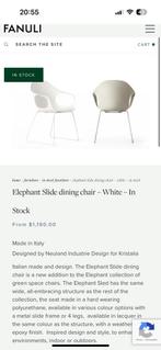 4x design stoelen elephant neuland for kristalia, Ophalen, Kunststof, Gebruikt, Rond