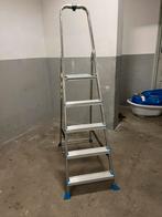 GAMMA Huishoudtrap 5 Treden, Doe-het-zelf en Verbouw, Ladders en Trappen, Ophalen, Gebruikt, Trap, Opvouwbaar of Inschuifbaar