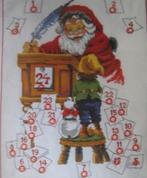 Borduurpatroon  Advents kalender Kerst  nr 5907, Hobby en Vrije tijd, Borduren en Borduurmachines, Verzenden, Nieuw, Handborduren