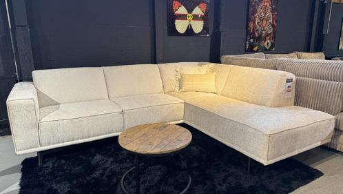 Snel leverbaar | Hoekbank lounge Boucle | Comfor | Utrecht, Huis en Inrichting, Banken | Bankstellen, Nieuw, Hoekbank, Vierpersoons of meer
