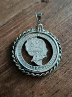 Zilveren wilhelmina hanger 123, Ophalen of Verzenden, Zo goed als nieuw, Zilver, Zilver