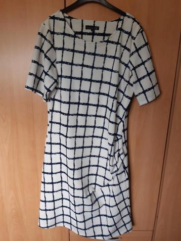 Blauw / witte jurk van Smashed Lemon, maat 44 / XXL  beschikbaar voor biedingen