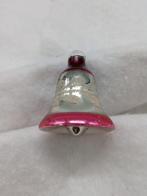 Ajeko kerstbal - belletje - rose met bloemmotief, Ophalen of Verzenden, Gebruikt