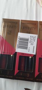 6 stuks Maxfactor lipfinity zonder topcoat nr 335, Ophalen of Verzenden, Nieuw, Overige kleuren, Lippen