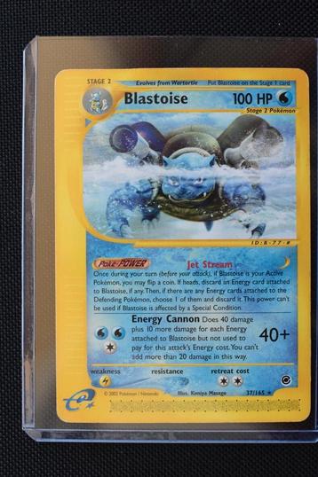 Blastoise #37 Pokemon Expedition beschikbaar voor biedingen