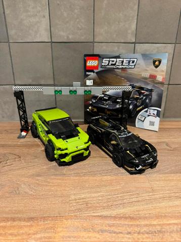 Lego Speed Champions Lamborghini Urus en Huracán set (76899) beschikbaar voor biedingen