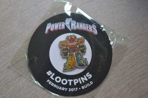 Pin Power rangers, Verzamelen, Speldjes, Pins en Buttons, Zo goed als nieuw, Speldje of Pin, Figuurtje, Verzenden