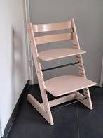Stokke Tripp Trapp kinderstoel NIEUW MODEL whitewash, Ophalen, Gebruikt, Meegroeistoel, Aanschuifbaar