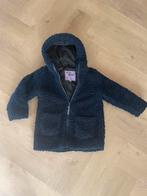 Winterjas mt 110/116 teddy blauw, Ophalen of Verzenden, Gebruikt, Meisje, Jas