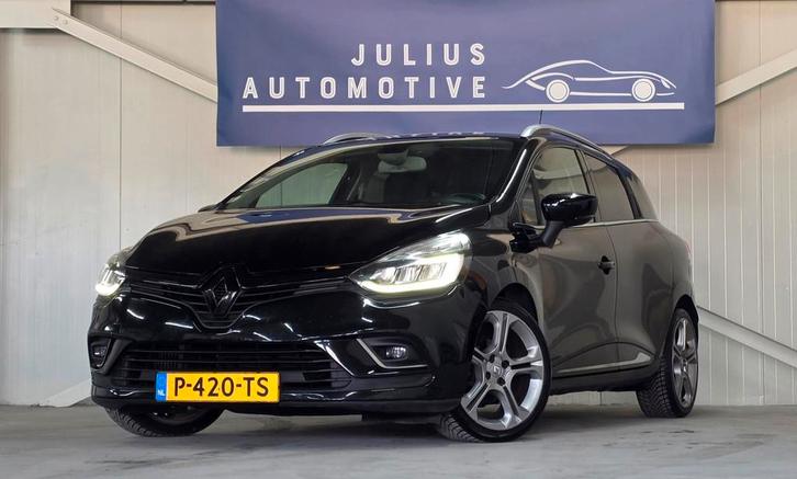 Renault Clio Estate 1.2 GT Leer LED Trekhaak Navigatie Keyle, Auto's, Renault, Bedrijf, Te koop, Clio, ABS, Airbags, Airconditioning