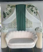 TE HUUR: Nikkah bruidsbank bruidsdecor Henna decor backdrop, Hobby en Vrije tijd, Feestartikelen | Verhuur, Ophalen, Zo goed als nieuw