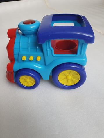 Trein blauw Toi Toys
