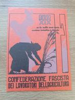 Italië 1941 lidmaatschapskaart Fascistische Confederatie, Ophalen of Verzenden