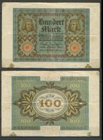 Reichsbanknote 100 Mark 1920 Biljet c-186 jdu  Redelijk gaaf, Postzegels en Munten, Bankbiljetten | Europa | Niet-Eurobiljetten