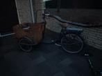 Bamboe bakfiets, 4 kinderen of meer, Gebruikt, Elektrisch, Ophalen