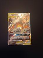 Reshiram & Charizard GX Pokemon Kaart, Ophalen of Verzenden, Gebruikt, Losse kaart, Foil