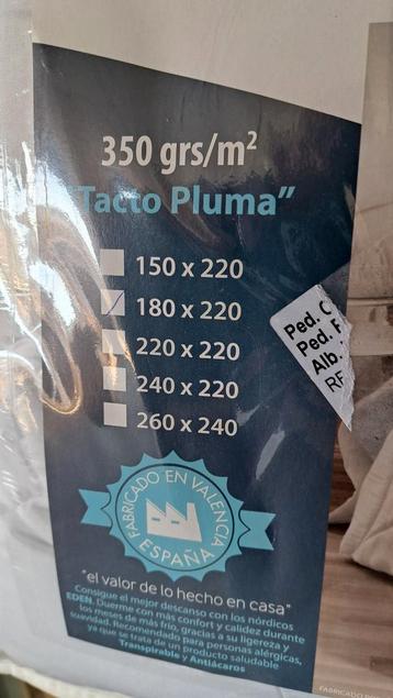 SPLINTERNIEUW dekbed 180x220 beschikbaar voor biedingen
