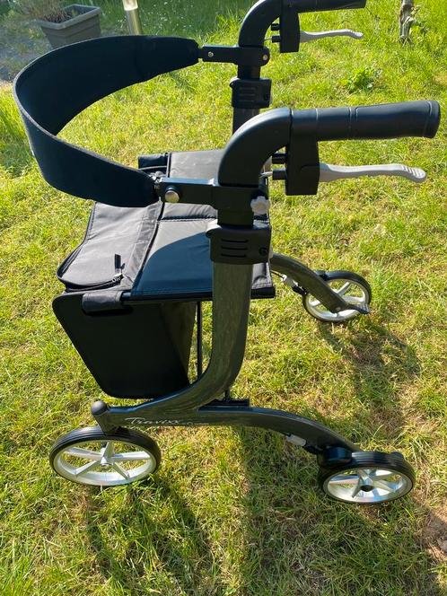 Rollator travixx de luxe, Diversen, Rollators, Zo goed als nieuw, Lichtgewicht, Opvouwbaar, Ophalen of Verzenden