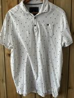 Vanguard V7 Comfort Stretch Polo - Wit/Patroon - XL, Verzenden, Wit, Maat 56/58 (XL), Zo goed als nieuw