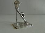 Miniatuur zilver DQ15 lantaarnopsteker zilveren miniaturen, Verzenden, Zilver