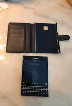 Goede werkend blackberry passport black editie met hoes, Telecommunicatie, Mobiele telefoons | Blackberry, Ophalen of Verzenden