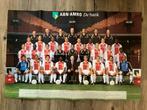 Ajax poster seizoen 2000-2001 (84x55), Verzenden, Zo goed als nieuw, Ajax, Poster, Plaatje of Sticker